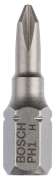 Bosch ExtraHard PH1*25 mm 10'lu
