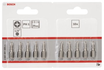 Bosch ExtraHard PH1*25 mm 10'lu