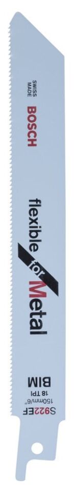 Bosch - Flexible Serisi Metal için Panter Testere Bıçağı S 922 EF - 25'li