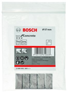 Bosch Karot Uç Segmanı 57 mm için 5 Parça