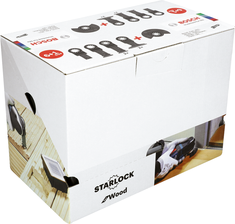 Bosch EXPERT Starlock Testere Ahşap & Metal Seti 7'li