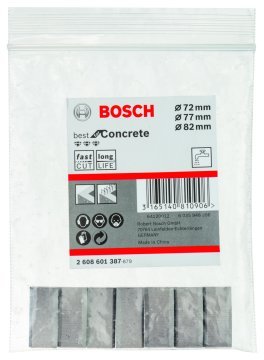 Bosch Karot Uç Segman 72-77-82 mm için 7 Parça