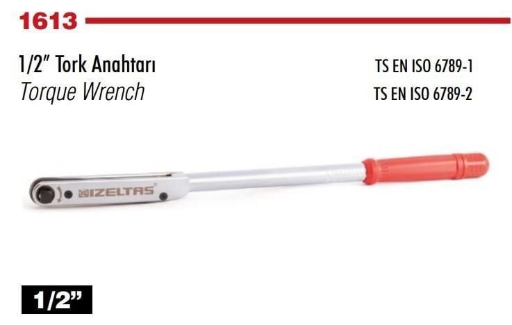 İZELTAŞ Tork Anahtarı 70-330 NM - 7-35 Kg 1/2 (1613 06 3000)