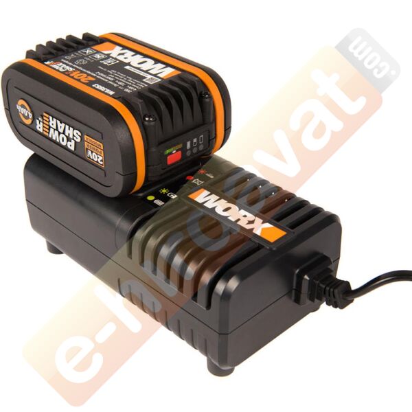 WORX WA3604 20Volt 4.0Ah PowerShare Li-ion Akü ve Akü Şarj Cihazı