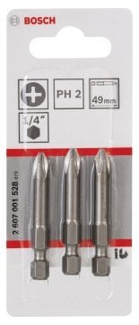 Bosch ExtraHard PH2*49 mm 3'lü
