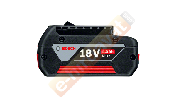 Bosch Profesyonel Seri Bosch Professional GBA 18 Volt 4 Ah Li-ion Akü