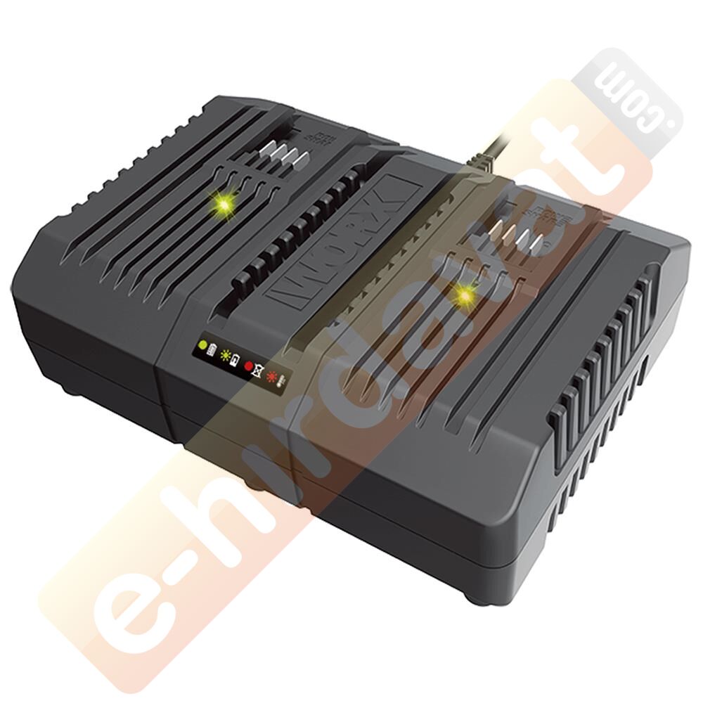 WORX WA3883 20Volt Li-ion PowerShare İkili Hızlı Akü Şarj Cihazı