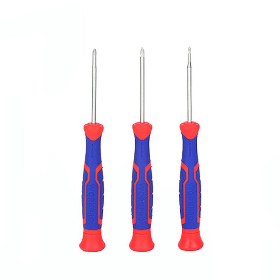 WORKPRO WP200509 7 Parça Profesyonel CR-V Manyetik Hassas Tornavida Seti