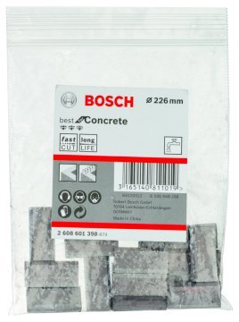 Bosch Karot Uç Segmanı 226 mm için 15 Parça