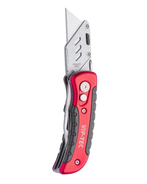 VIPTEC VT875159 Çift Bıçaklı Katlanır Cep Tipi Maket Bıçağı