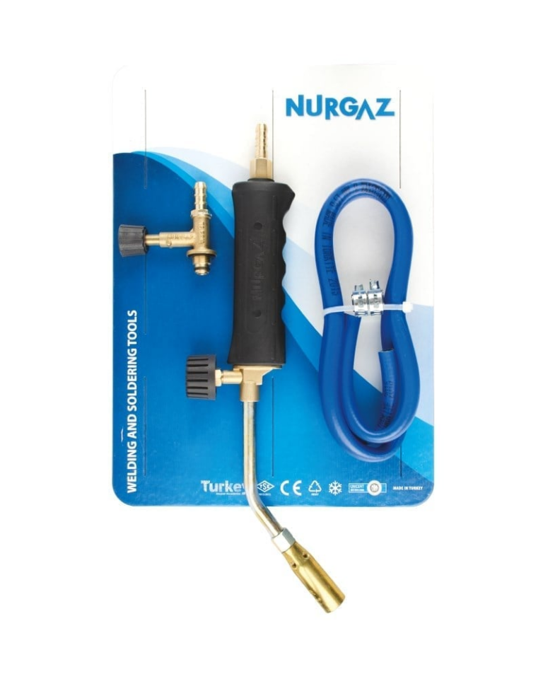 NURGAZ 17 mm Propan Tav ve Kaynak Seti (NG 1300)