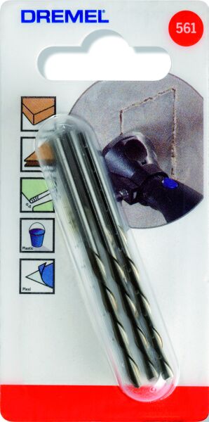 Dremel Spiral Kesme Ucu Çok Amaçlı 3\'lü Paket 561 / 26150561JA