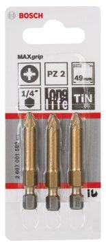 Bosch MaxGrip PZ 2*49 mm 3'lü