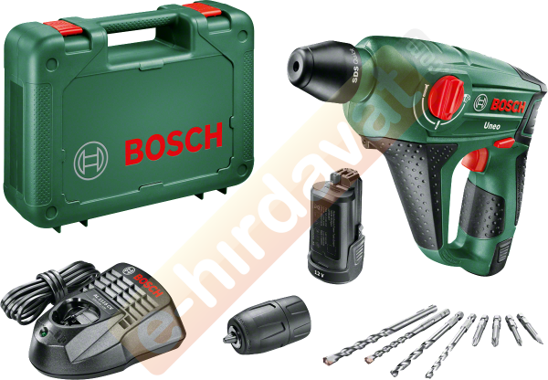 Bosch UNEO 12 LI Çift Akülü Kırıcı Delici (2 x 2,0 Ah)