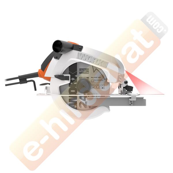 WORX WX445 1600Watt 190mm Profesyonel Lazerli Daire Testere