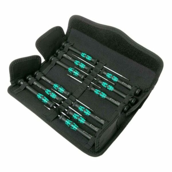 WERA Kraftform Elektronikçi Tornavida Seti 12 Parça (05073675001)