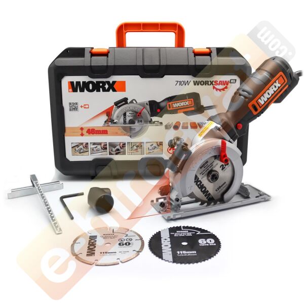 WORX WX427 710Watt Profesyonel Çok Amaçlı Lazerli Daire Testere