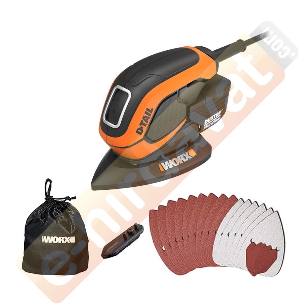 WORX WX648 65Watt Mouse Zımpara