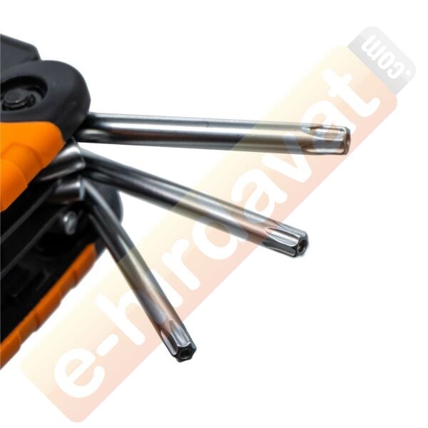 NEXON 5403 Çakı Tipi Torx Alyan Anahtar Takımı 8 Parça