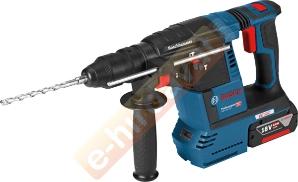 Bosch Profesyonel Seri Bosch Professional GBH 18V-26 F 6 Ah Çift Akülü Kırıcı/Delici-Çanta