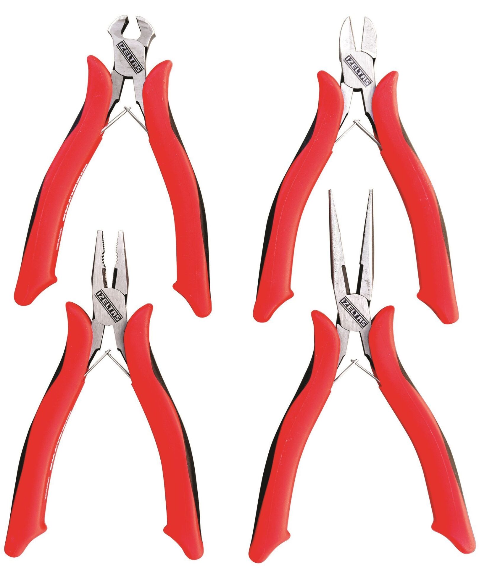 İZELTAŞ Elektronikçi Pense Yan Keski Seti 4 Parça (3560002104)