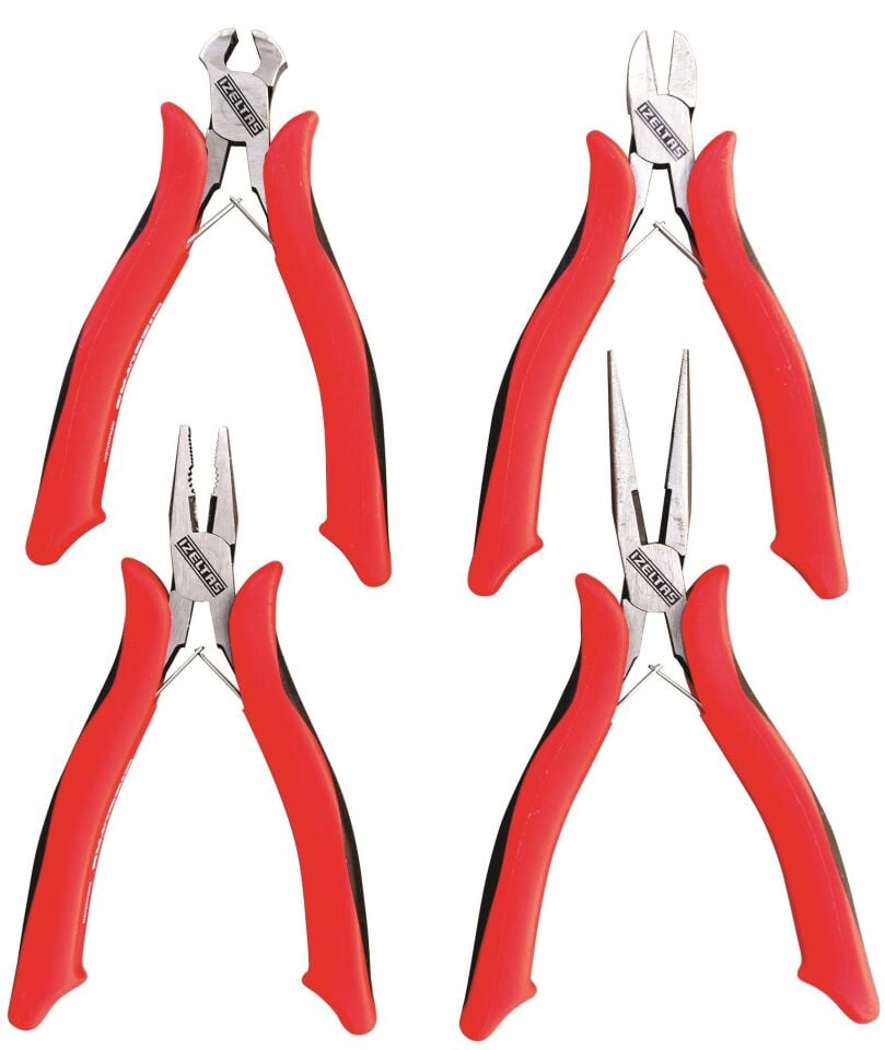 İZELTAŞ Elektronikçi Pense Yan Keski Seti 4 Parça (3560002104)