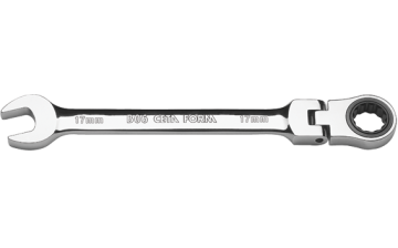 Ceta Form C-Gear Cırcırlı Kombine Anahtar 18mm (Bükülebilir Kafa)