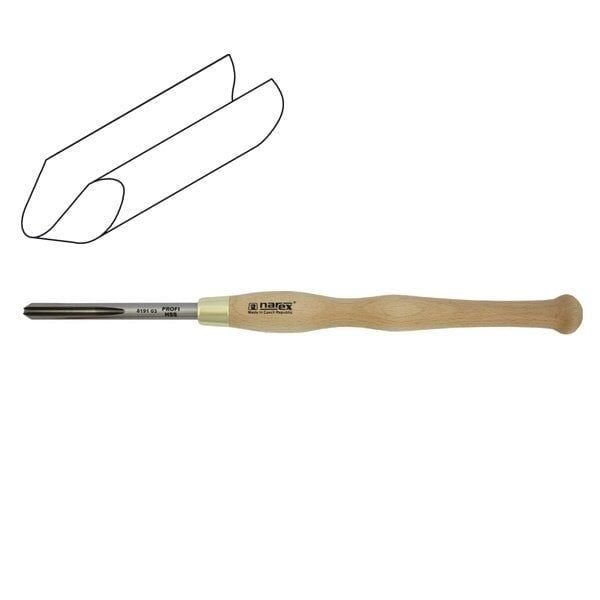 NAREX 819103 Kase Ağız HSS Ahşap Torna Bıçağı 13x150 mm