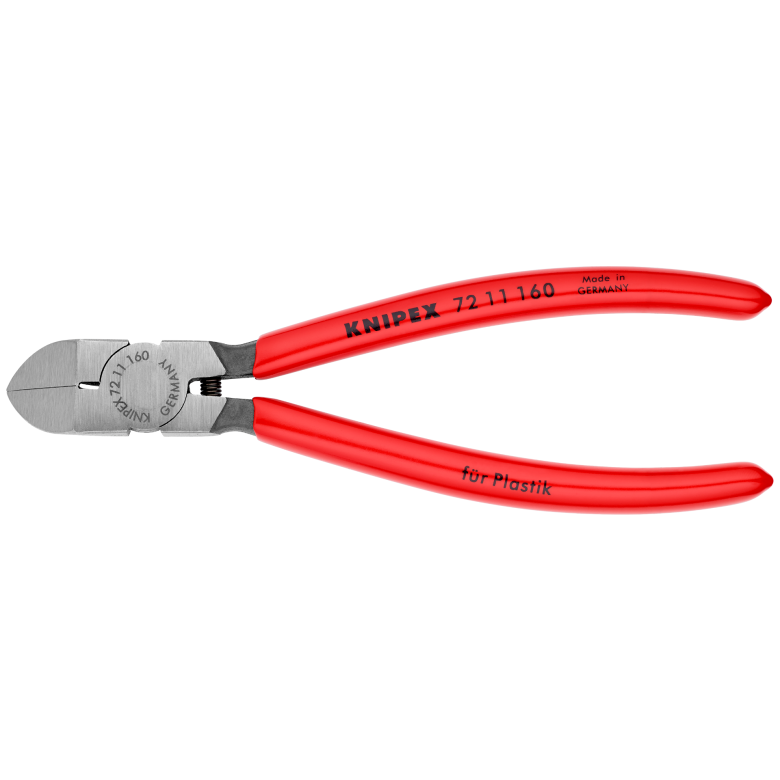 KNIPEX Eğri Yan Keski 160 mm (7211160)