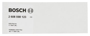 Bosch Aksesuarlar Bosch - Karot Uçları İçin Adaptör SDS-Plus - 1/2'' BSP