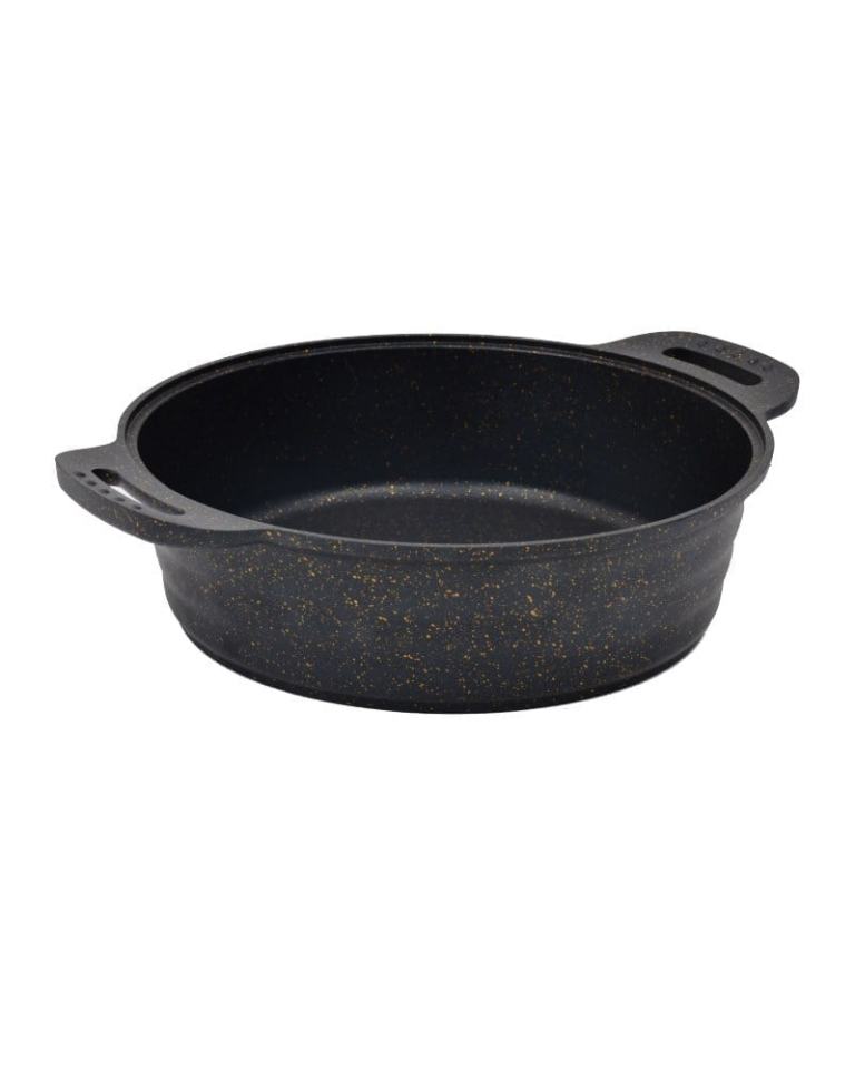 NURGAZ Granit Döküm Kamp Tenceresi 28 cm