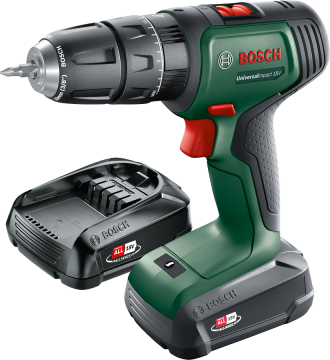 Bosch UniversalImpact 18 Akülü Darbeli Matkap Çift Akülü