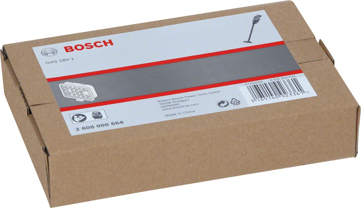Bosch Aksesuarlar Bosch - GAS18V-1 Filtre