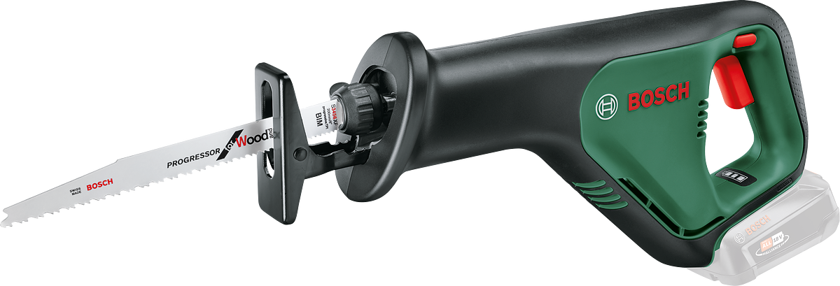 Bosch AdvancedRecip 18 Akülü Tilki Kuyruğu Testere (akü ve şarj cihazı dahil değildir)