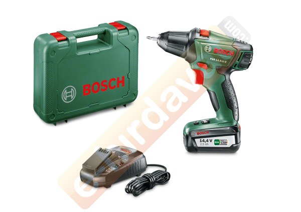 Bosch PSR 14,4 LI-2 Akülü Vidalama Makinesi - 2,5 Ah Tek Akü