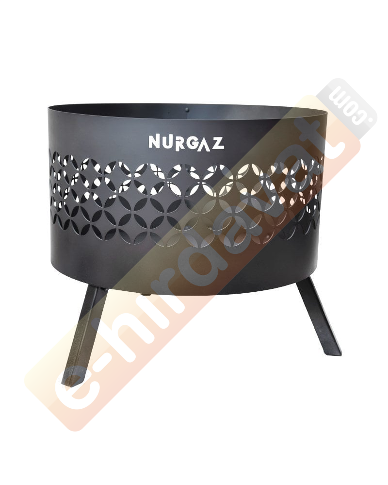 NURGAZ Yıldız Desenli Orman Şöminesi (NG OSY)