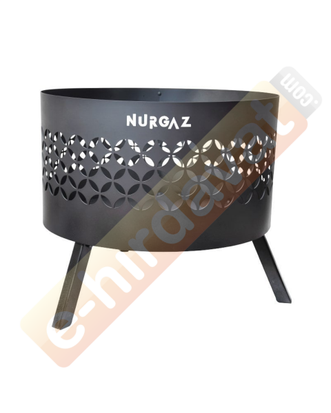NURGAZ Yıldız Desenli Orman Şöminesi (NG OSY)