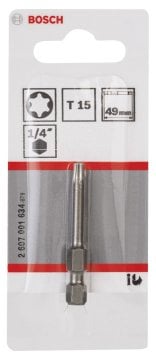 Bosch ExtraHard T15*49 mm 1'li