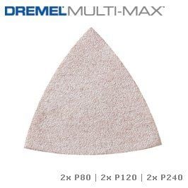 DREMEL Multi-Max Boya için Zımpara Kağıdı  MM70P / 2615M70PJA