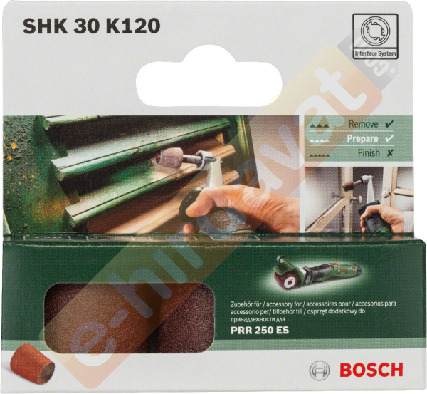 Bosch PRR 250 ES Konik Rulo Zımpara Aksesuarı