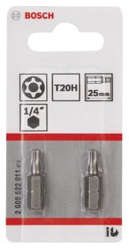 Bosch ExtraHard Security-Torx® T20H*25 mm 2li