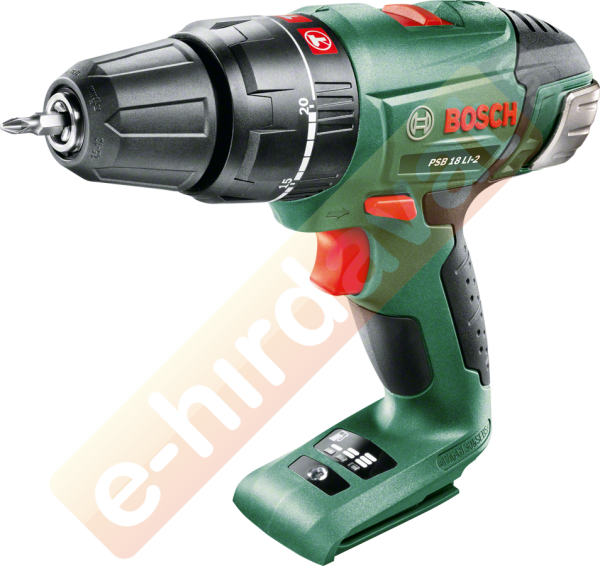 Bosch PSB 18 LI-2 Akülü Darbeli Delme/Vidalama Makinesi (Baretool)