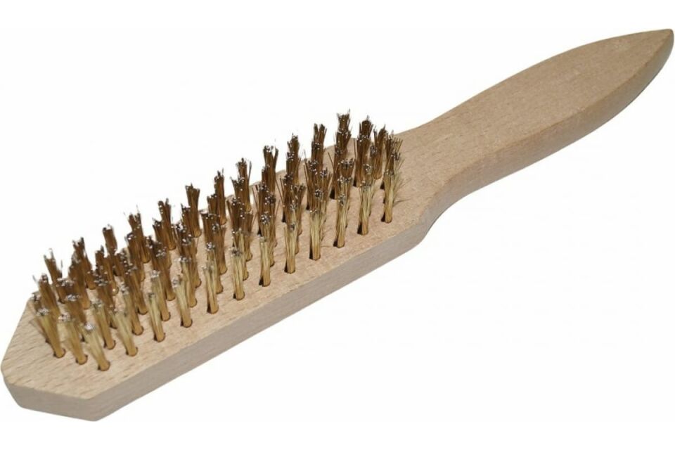 İZELTAŞ Ahşap Saplı 6 Sıra Tel Fırça (0741550006)
