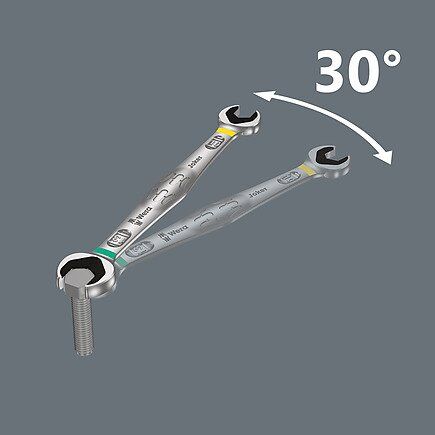 WERA JOKER 6002 Açık İkiağız Anahtar 20-22 mm