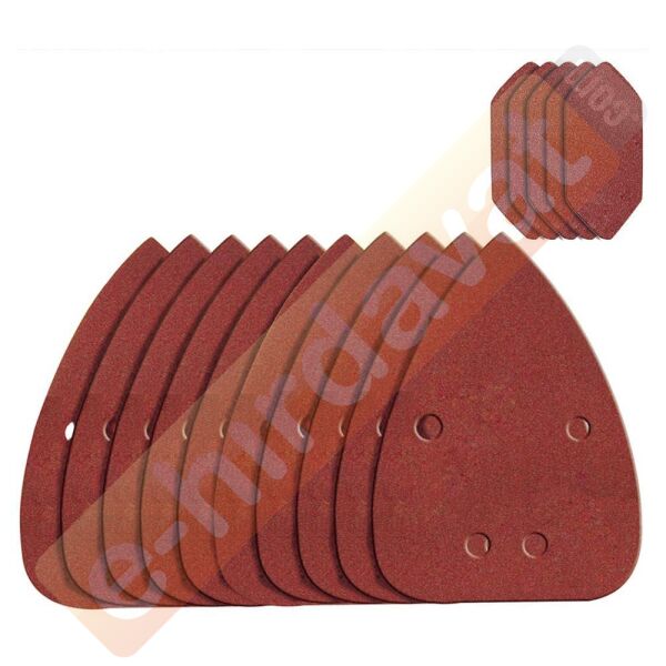 WORX WA2068 140x90mm 240 Kum, 15 Adet Cırtlı Universal Mouse Zımpara Kâğıdı