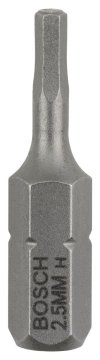 Bosch ExtraHard HEX2.5*25 mm 3'lü