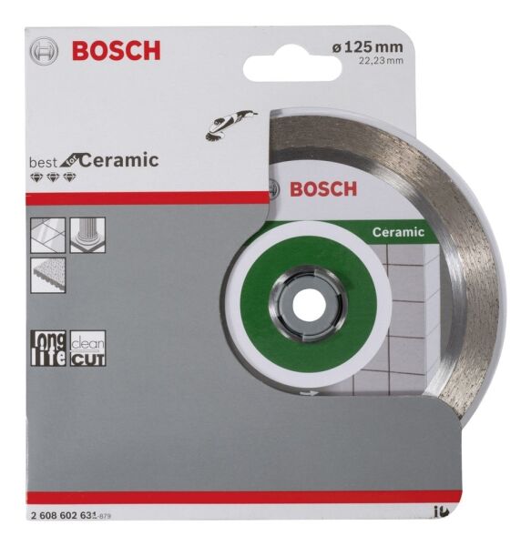 Bosch Aksesuarlar Bosch - Best Serisi Seramik İçin, Elmas Kesme Diski 125 mm