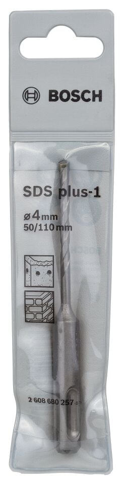 Bosch - Plus-1 Serisi, SDS-plus Kırıcı Delici Matkap Ucu 4*110 mm