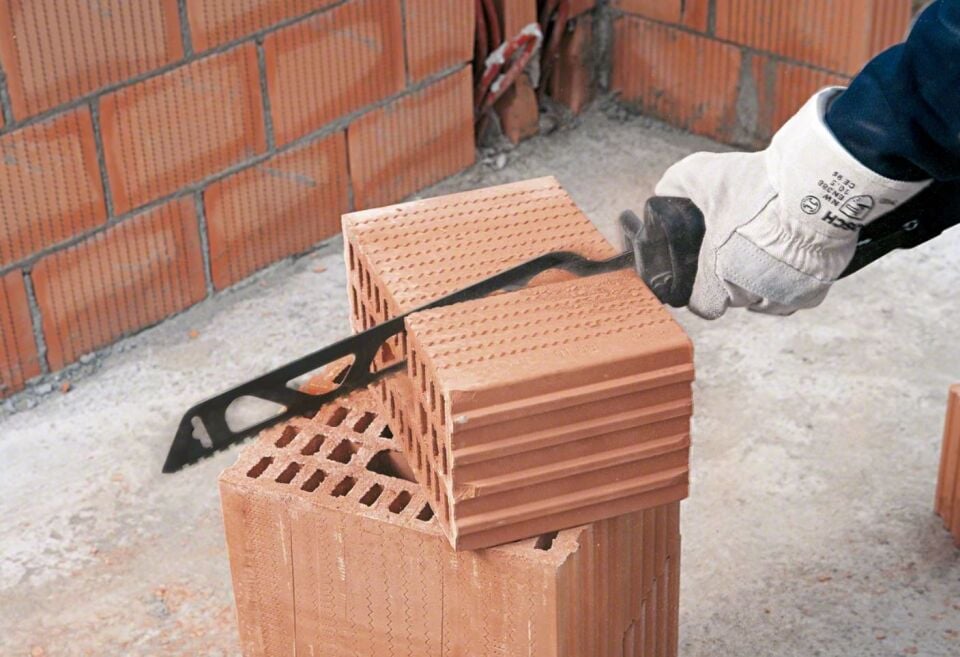 SGS 2715 Ytong ve Tuğla Kesimi İçin Tilki Kuyruğu Testere Ucu 450 mm