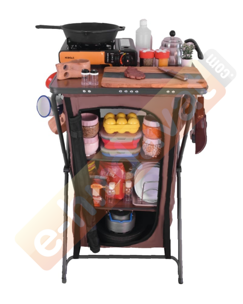 NURGAZ Campout Tek Kapılı Kamp Mutfağı (NG C155)